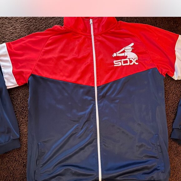 MENS CHICAGO WHITE SOX LIGHT WEIGHT JACKET - Picture 3 of 4